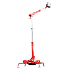 Tracked boom lifts