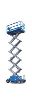 GIZO self-propelled scissor lifts akumulatorowy GS3369 Gizo Self-Propelled Scissor Lifts Genie GS 3369 DC