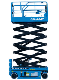 GIZO scissor lift akumulatorowy GN-4047